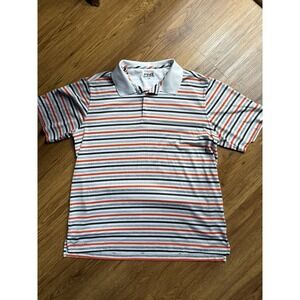 PING Golf Polo Shirt Sensorcool Striped Short Sleeve Lightweight Mens Large